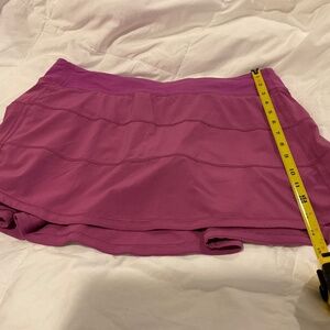 Lululemon Pace Rival Skirt 10 Tall